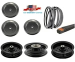 Complete 54" Deck Pulley Belt Kit For Husqvarna LGT2654 LGT24K54 LGT2554 YT54LS. Fixed Price $119.89.