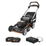 Worx Nitro Self Propelled Mower 21IN Cordless Batteries Special Deal. Fixed Price $397.32.