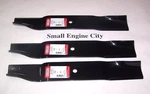 PET-497 (3PK) Snapper 48" Mower Blades Z1804 Z2004 Z2205 Z1803K Z2003K Z2002K. Fixed Price $52.75.