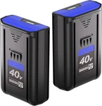 Nib 2 Pack 6.0AH 40V Lithium Ion Battery For Kobalt KPM1040A-03. Fixed Price $119.98.