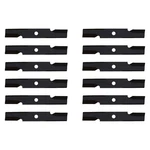 12 High Lift Mower Blades Fits Exmark Zero Turn 48" Deck Repl. 103-6401-S. Fixed Price $161.99.
