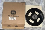 John Deere Idler Pulley AUC11584 Steel Black Lawn Mower Part. Fixed Price $75.00.