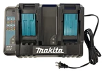 Makita 18V Dual Port Rapid Optimum Battery Charger Lithium Ion Model DC18SH. Fixed Price $99.99.