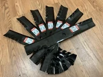 SET/7 G5 Gator Mulching Mower Blades For John Deere 1600 Wam Replaces TCU51118. Fixed Price $179.99.