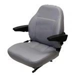 Replacement Gray Seat W/armrests Fits Exmark, Toro Zero Turn Mowers. Fixed Price $366.99.