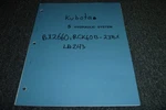 Kubota BX2660 Tractor RCK60B-23BX Mower LA243 Loader Hydraulic System Manual Xz. Fixed Price $167.84.