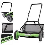 20" Manual Lawn Mower Hand Push Reel Walk-behind Grass Catcher With 5 Blades Usa. Fixed Price $122.99.