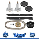 Deck Rebuild Kit 42" 192870 138971 197253 195945 W/idlers For Craftsman. Fixed Price $80.54.