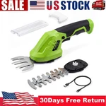 Handheld Hedge Trimmer, 7.2V Electric Grass Trimmers, Shrub For Garden. Fixed Price $26.99.