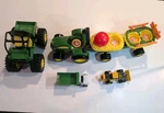 John Deere Wagons Gator Tractor Dumptruck Frontend Loader Sounds Are Great Euc. Fixed Price $24.58.