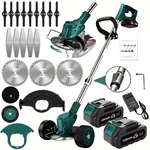Portable Cordless Electric Lawn Mower For Home Use, Yard Trimmer. Fixed Price $30.55.