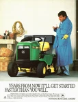 1988 John Deere Riding Vintage Print Advertisement. Fixed Price $9.87.