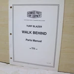 Howard Price Turf Blazer WB-36 48 Parts Manual Book Catalog Spare List. Fixed Price $25.00.
