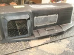 John Deere 6.5 Bushel Bagger Hopper Top COVER-USED-AM127880. Fixed Price $225.00.