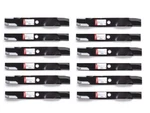 12PK Oregon 92-027 Blades For Exmark 360 Turf Tracer S-series TTS481CKA36300. Fixed Price $133.47.