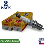 Pack Ngk Spark Plug For John Deere Zero-turn Mower Z225 M78543. Fixed Price $15.77.