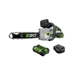 Ego CS1611 New 16" Cordless Chainsaw Kit (G3 2.5AH Battery, 210W Charger). Fixed Price $286.16.