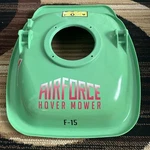 Air Force Hover Mower F-15 Replacement Deck Green New 265AF1513. Fixed Price $99.99.