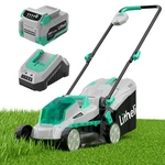 Litheli Cordless Lawn 13 Inch, 5 Heights, 20V Electric Mowers For .... Fixed Price $230.04.