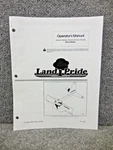 Land Pride RB0548 RB0560 RB1560 RB1572 RB1584 Rear Blade Operator's Manual. Fixed Price $11.96.