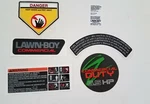1998-2004 Lawn-boy Piece Decal Set For The 22260 Commercial Model Mower.. Fixed Price $35.99.