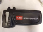 Toro Greensmaster Flex 2100 Dash Cover Panel Part No 115-7250. Fixed Price $65.00.