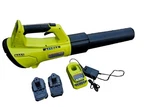 Ryobi Whisper Series 18V Brushless Cordless Jet Fan Blower - Battery & Charger. Fixed Price $123.21.