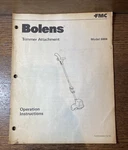 Vintage Bolens Trimmer Attachment Model 6888 Operations Instructions Lawn Care. Fixed Price $12.99.