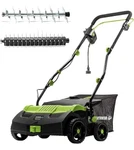 Earthwise DT71613AA 13-AMP 16-INCH Corded Dethatcher With Scarifier Blade/bag!. Fixed Price $272.97.