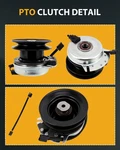Pto Clutch For Warner 5217-43 Lawn Mower Wholesale. Fixed Price $87.62.