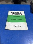 Kubota T1700HX Lawn Tractor Workshop Service Manual. Fixed Price $29.79.