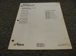Ariens 901000 Tine Tiller 701003 Starter 701008 Pick Parts Catalog Manual Xz. Fixed Price $55.48.