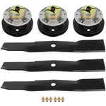 Deck Rebuild Kit Blade Spindle For John Deere 355D 4010 F735 F725 G100 HD75. Fixed Price $95.22.