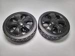 Black And Decker MM2000 Mower Front Wheels. Fixed Price $19.98.