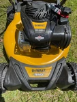 Dewalt 21 150CC Rear Wheel Drive 2-IN-1 Gas Self Propelled Lawn Mower Openbox. Fixed Price $375.00.