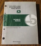 John Deere GX70 GX75 GX95 SRX75 SRX95 Riding Mower Technical Service Manual 1491. Fixed Price $37.49.