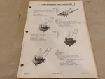 Lawn-boy Mower Parts Catalog 1972 Models 8230E 8229B 7261E. Fixed Price $13.99.