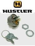 Hustler Zero Turn Mower Ignition Switch - Raptor Models, Fastrak Super. Fixed Price $21.99.