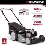 Murray 21 In. 140 Cc Gas Push Lawn Mower W/ Height Adjustment & Mulch Bag. Fixed Price $349.95.