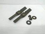 Vintage Electric Black Decker Mower Twin Blades 18" Model 8021. Fixed Price $28.40.