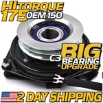 Hitorque 175FTLB (oem 150) Bigbearing Billet Pulley Pto Clutch For Toro 112-2320. Fixed Price $439.99.