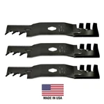 3PACK Mulching Mower Blades "s" Shape 54'' Cub Cadet XT1 GT54 ST54 XT2 SLX54. Fixed Price $51.99.