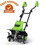 Workpro 12.5AMP Corded Electric Tiller Cultivator 16" Width 8.7" Garden Tool. Fixed Price $125.99.