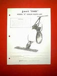 Jari Chief Sickle Bar Mower Parts Manual. Fixed Price $5.00.