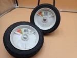 1.50" Maxpower Plastic Lawn Mower Wheel. New #5070 You Get Both!. Fixed Price $24.99.