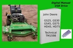 John Deere GS25 GS30 GS45 GS75 HD45 HD75 Commercial Mower See Description. Fixed Price $24.99.