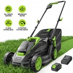 Deli Steelite 13-INCH 21V Grass Cutter With Brushless Motor & 4.0 Ah Battery. Fixed Price $147.99.