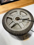 Poulan Pro Push Lawn Mower Rear Wheel 5881545 Grey (#7603). Fixed Price $20.00.