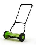 14"/16" Manual Push Reel Lawn Mower 5-BLADE Adjustable Height W/ 2 Wheels. Fixed Price $58.82.