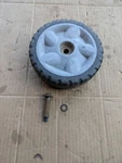 Lawn Boy 10604 Mower 7" Front Wheel Assembly 117-5964 W/ Shoulder Bolt 117-5996. Fixed Price $20.99.